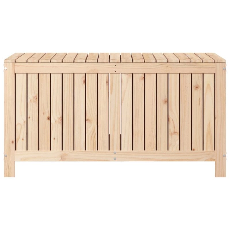 vidaXL Záhradný úložný box 121x55x64 cm masívna borovica