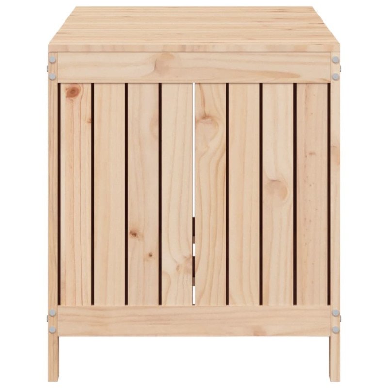 vidaXL Záhradný úložný box 121x55x64 cm masívna borovica