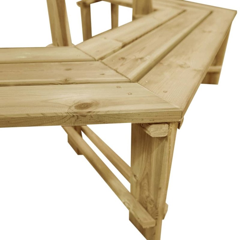 vidaXL Záhradná lavička 240 cm, impregnovaná borovica