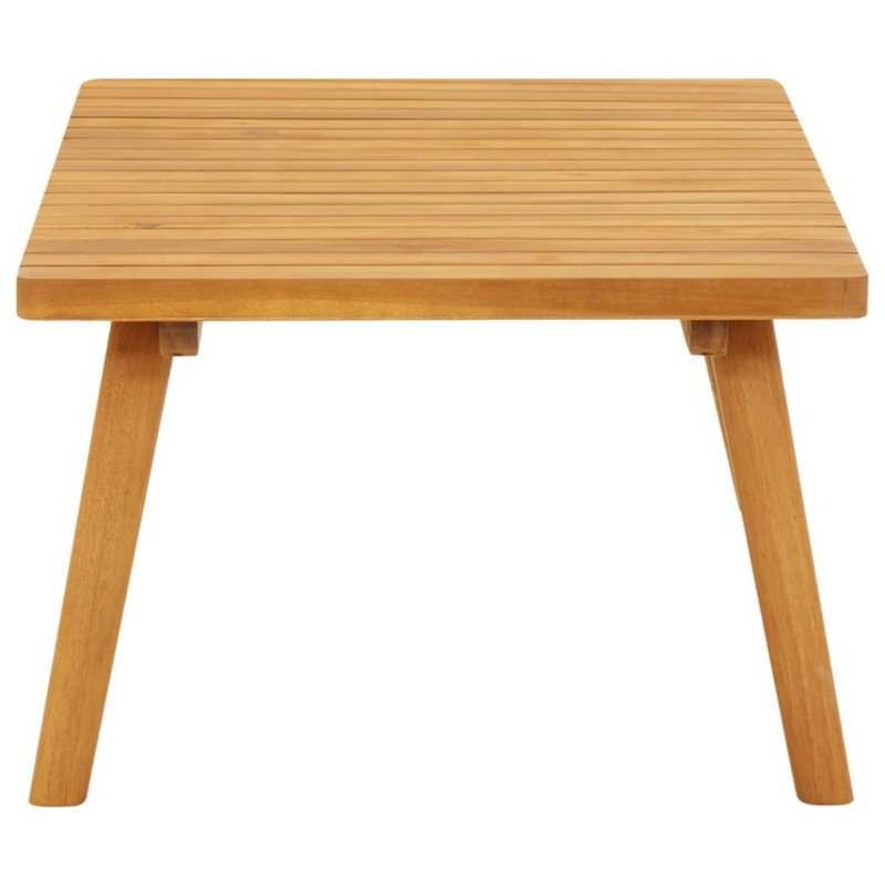 vidaXL Záhradný konferenčný stolík 90x55x35 cm masívne akáciové drevo