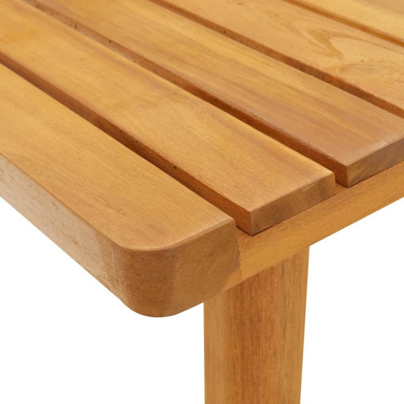 vidaXL Záhradný konferenčný stolík 90x55x35 cm masívne akáciové drevo
