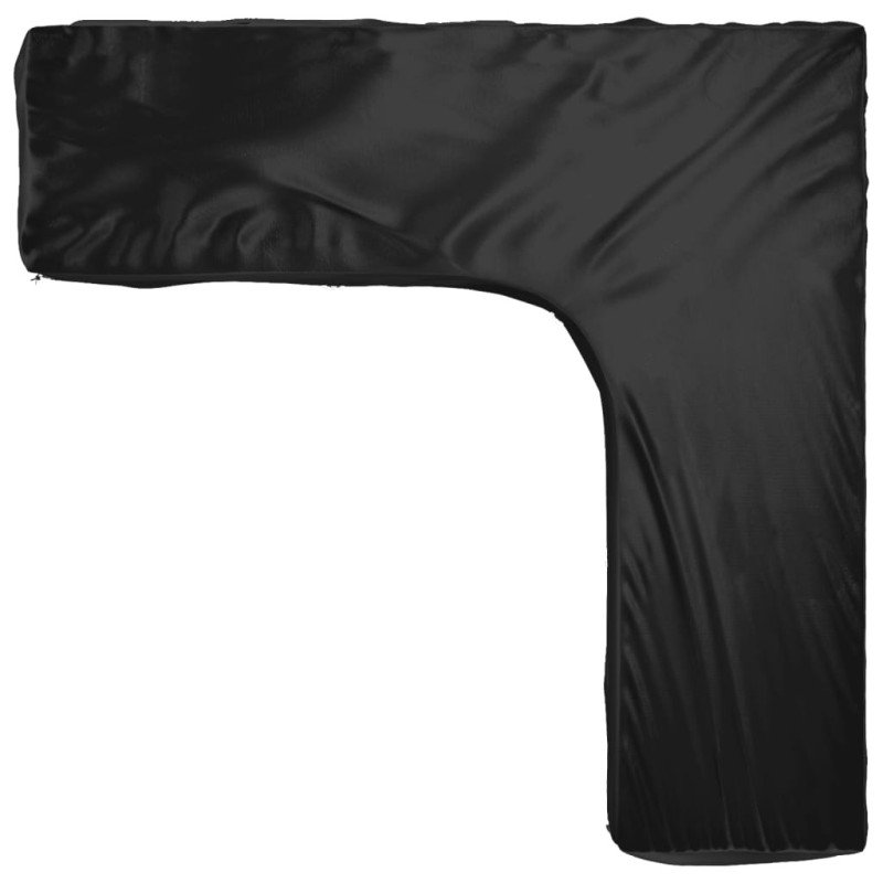 vidaXL Kryt na záhradný nábytok v tvare L 20 očiek 300x300x70 cm