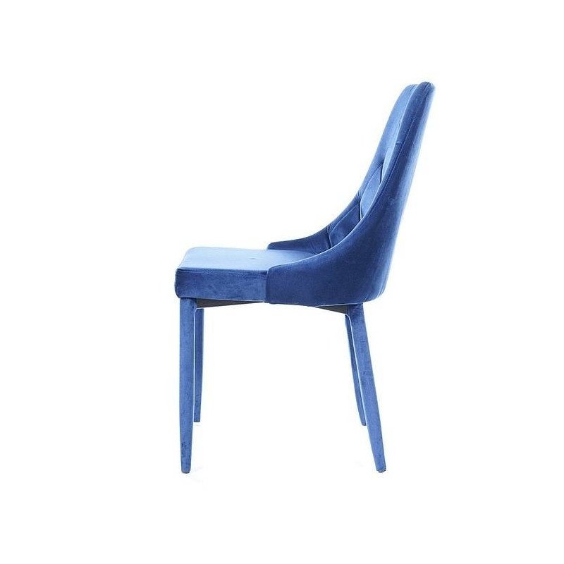 Jedálenská stolička TRIX VELVET - čierna bluvel 19