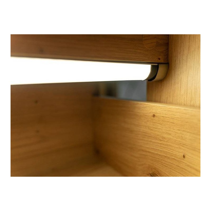 Kúpeľňová skrinka MADERA GREY 854 - graphite/artisan oak