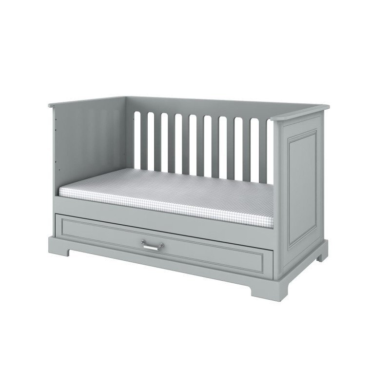 Detská postieľka INES COT 70x140 - biela matná