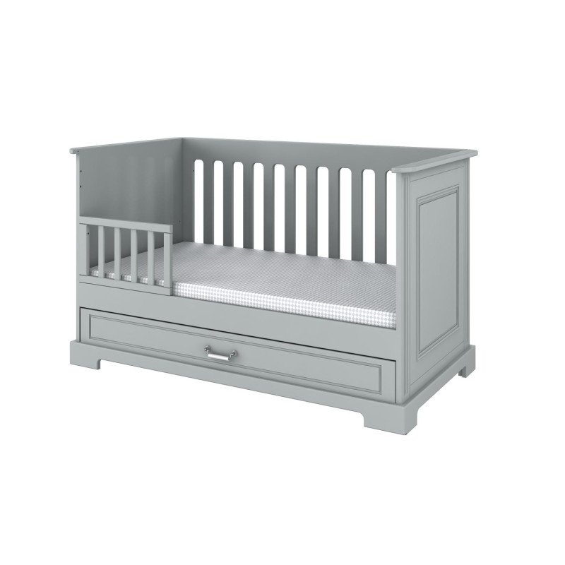Detská postieľka INES COT 70x140 - biela matná