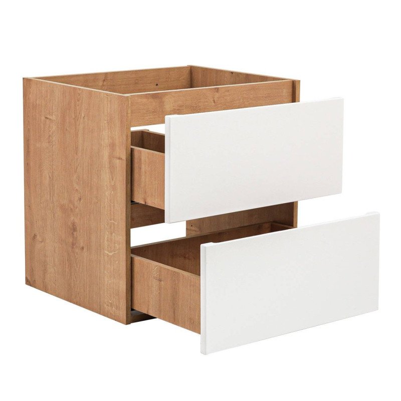 Kúpeľňová skrinka MONAKO OAK WHITE 820 - Dub/biela