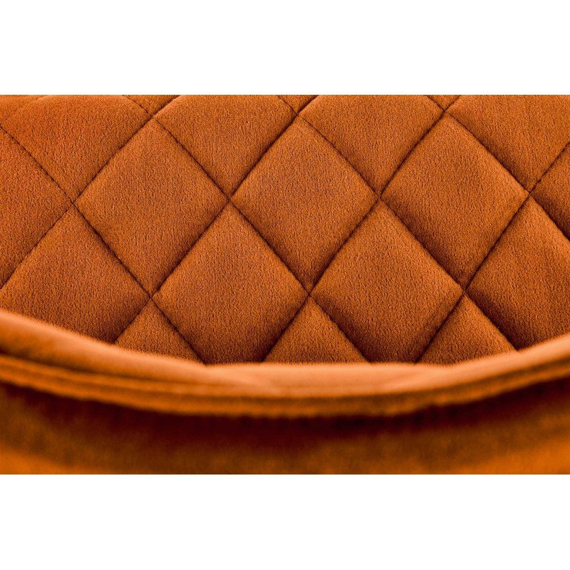 Jedálenská stolička K-450 - čierna/béžové velvet