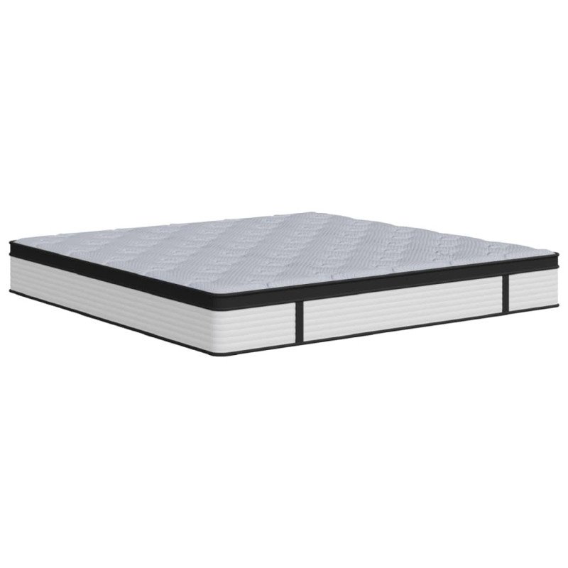 vidaXL Taštičkový pružinový matrac stredne tvrdý plus 200x200 cm
