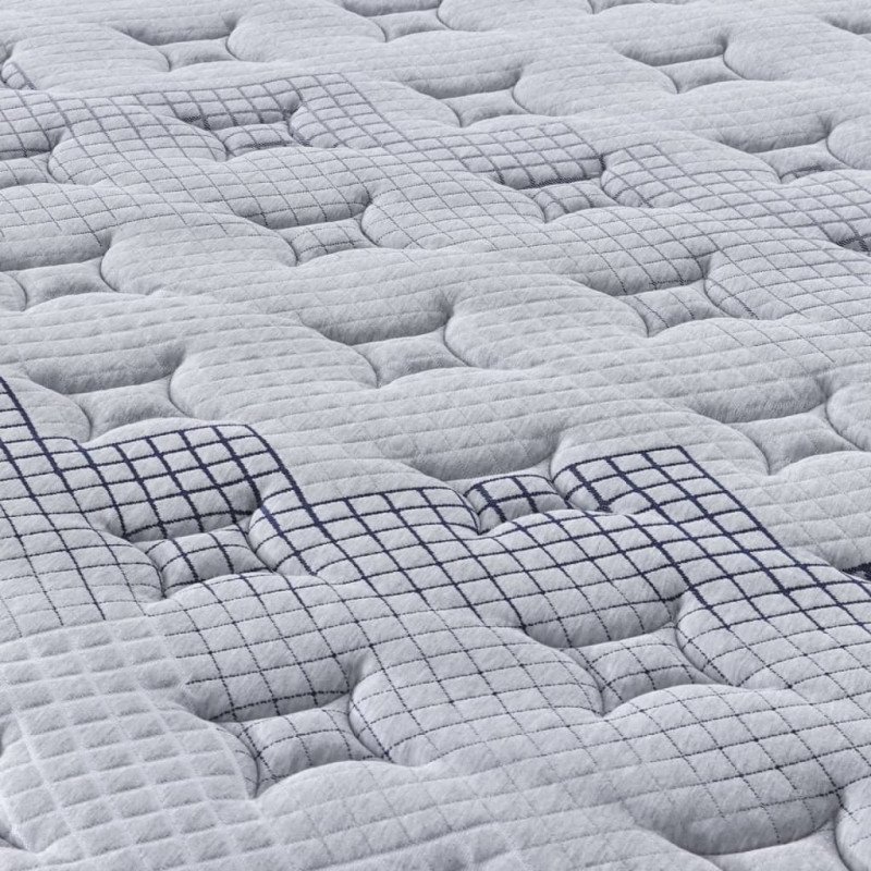vidaXL Taštičkový pružinový matrac stredne tvrdý plus 200x200 cm