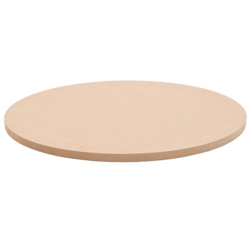 vidaXL Okrúhla stolová doska z drevovlákna 600x18 mm