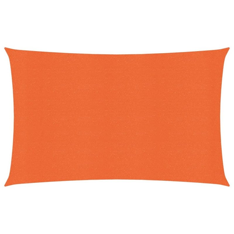 vidaXL Tieniaca plachta 160 g/m² oranžová 2x4 m HDPE