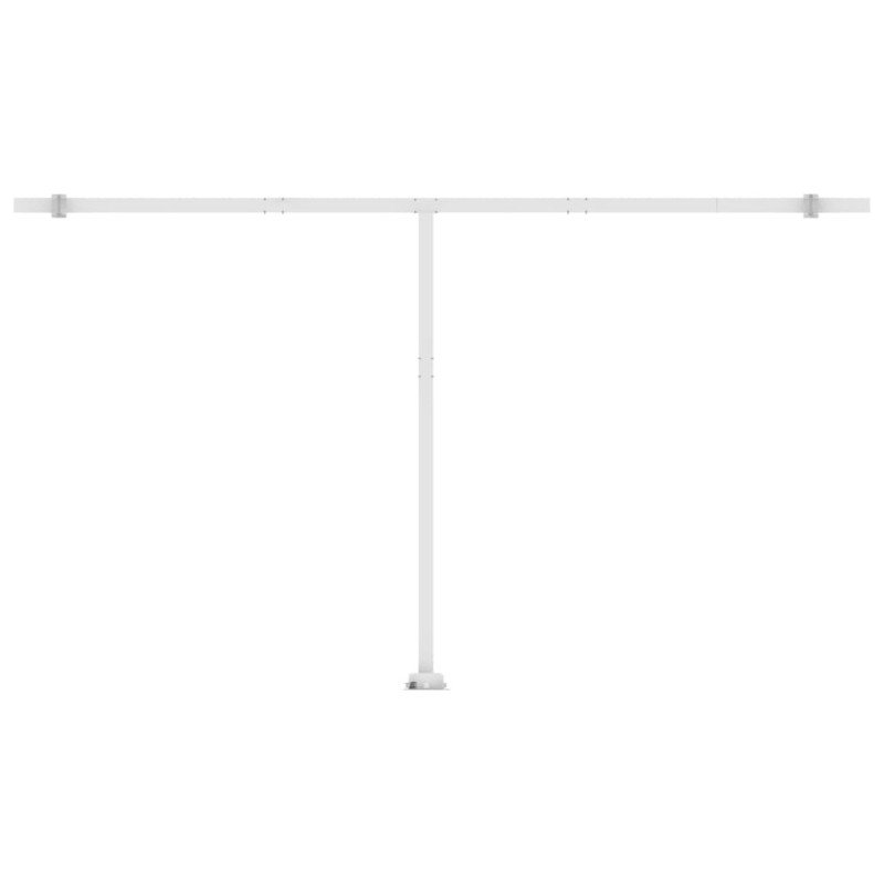vidaXL Voľne stojaca ručne zaťahovacia markíza 500x350 cm, antracitová