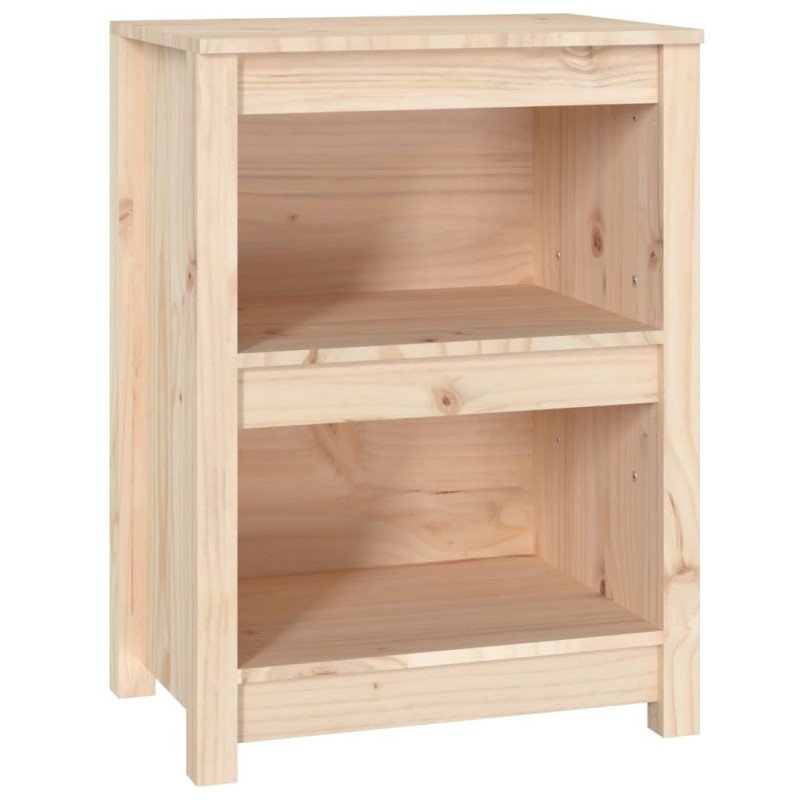 VidaXL Knižnica 50x35x68 cm masívna borovica