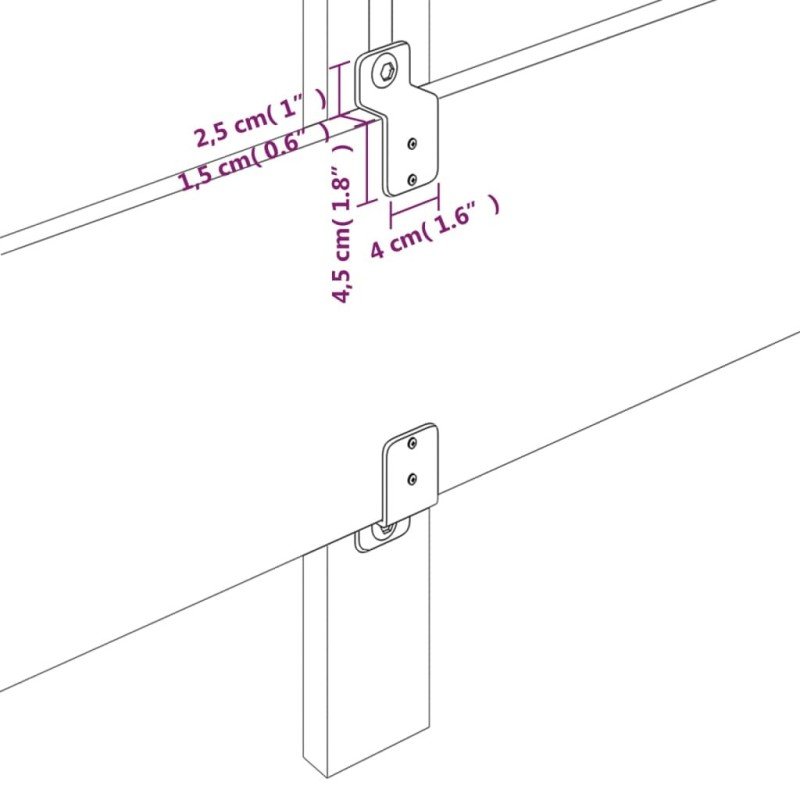 vidaXL Čelo postele so záhybmi čierne 203x23x118/128 cm umelá koža