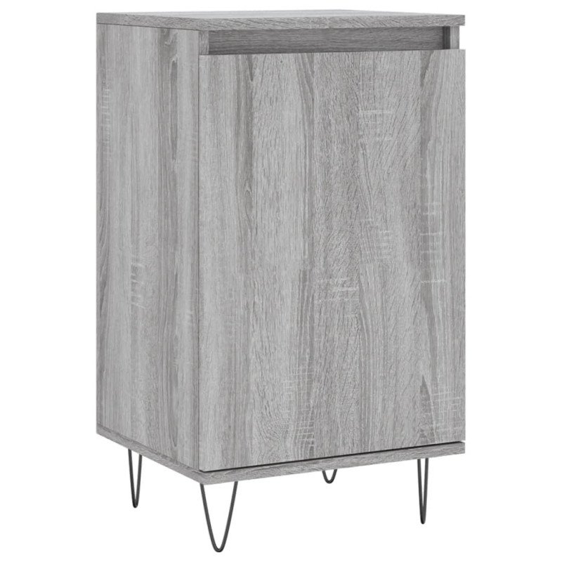 vidaXL Komoda sivá sonoma 40x35x70 cm kompozitné drevo
