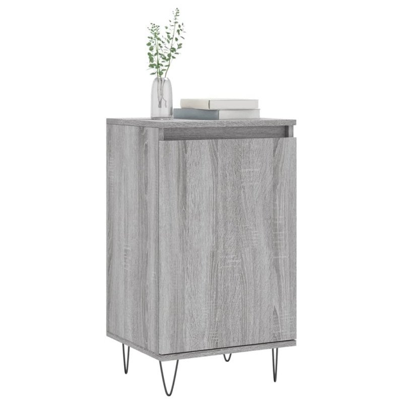 vidaXL Komoda sivá sonoma 40x35x70 cm kompozitné drevo