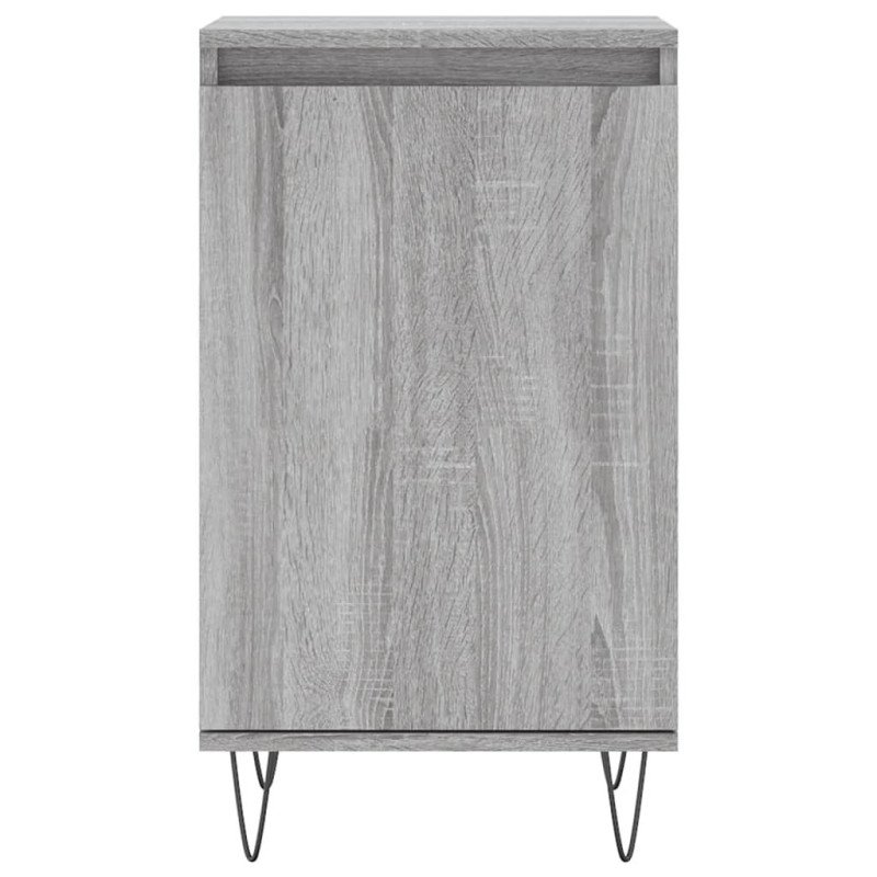 vidaXL Komoda sivá sonoma 40x35x70 cm kompozitné drevo