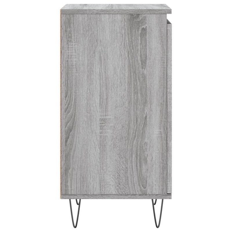 vidaXL Komoda sivá sonoma 40x35x70 cm kompozitné drevo