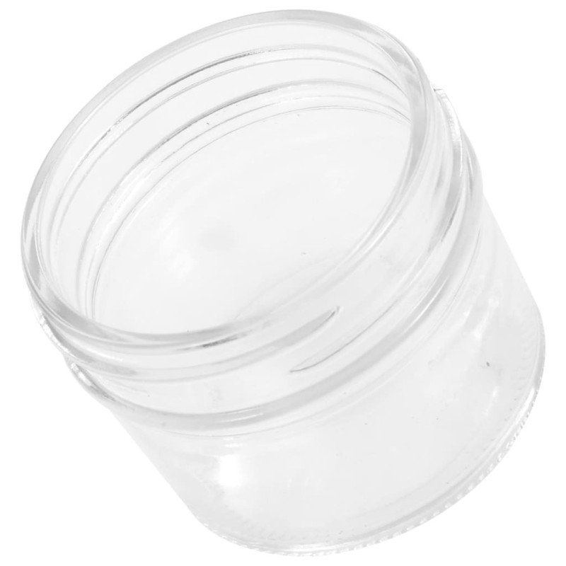 vidaXL Sklenené zaváracie poháre so striebornými viečkami 24 ks 110 ml