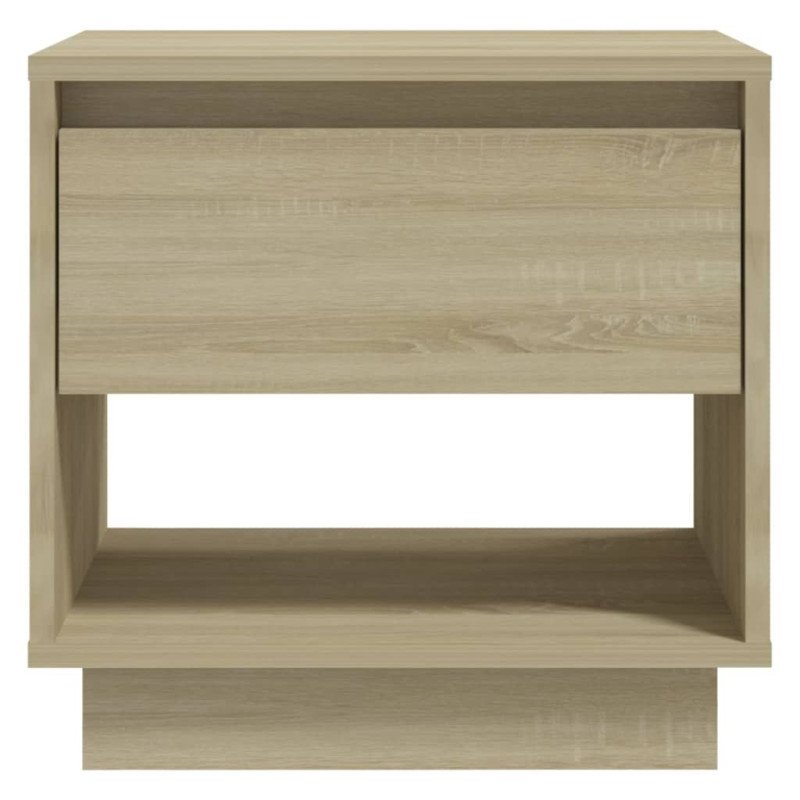 vidaXL Nočný stolík dub sonoma 45x34x44 cm drevotrieska