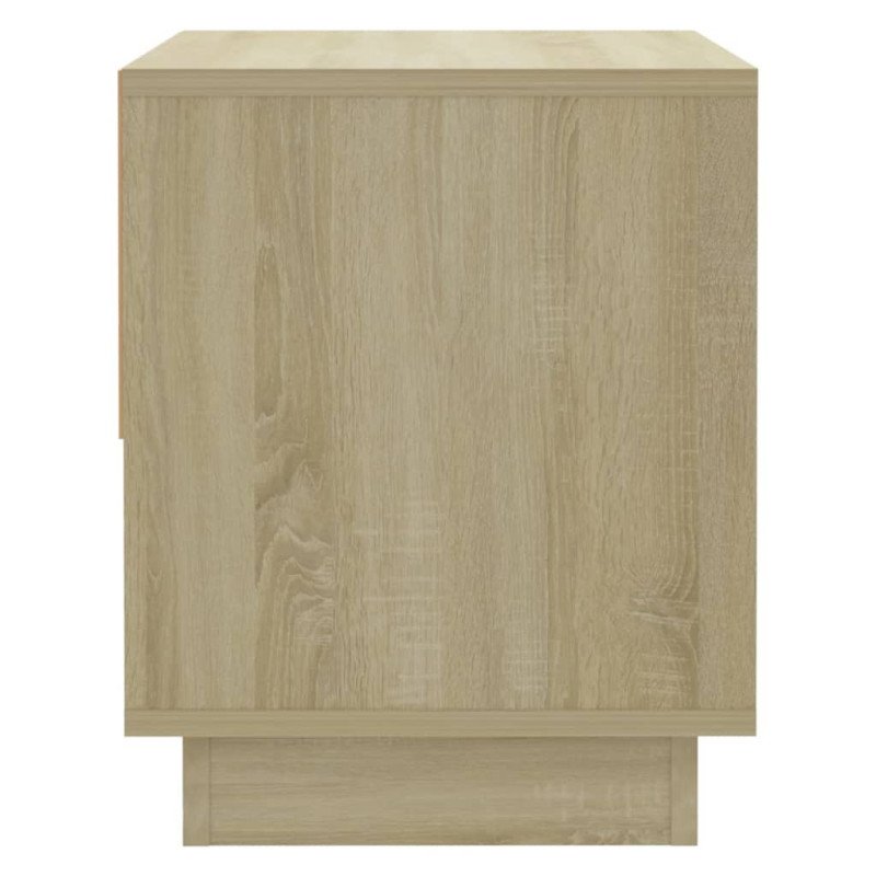 vidaXL Nočný stolík dub sonoma 45x34x44 cm drevotrieska