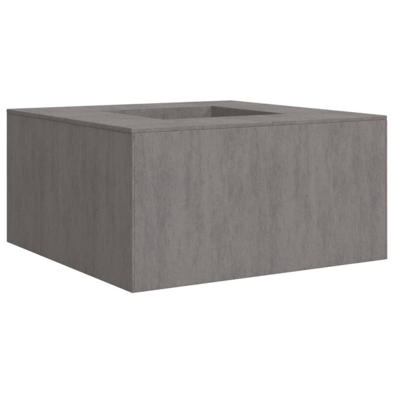 vdaXL Ohnisko 60x60x30 cm korténová oceľ 