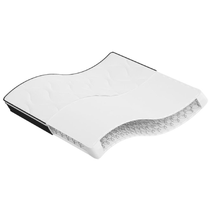 vidaXL Bonnell pružinový matrac stredne tvrdý 200x200 cm