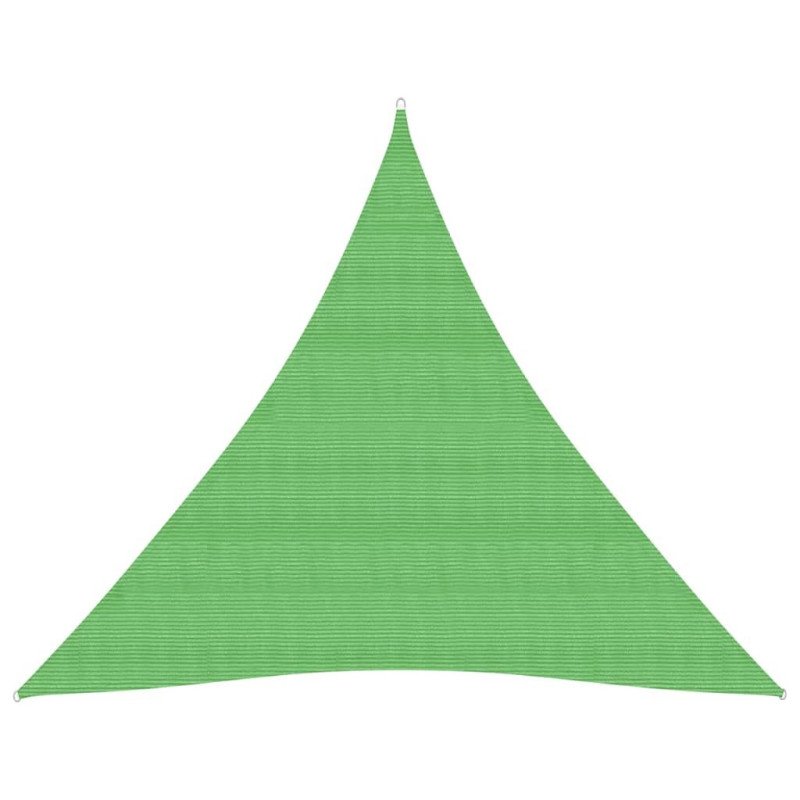 vidaXL Tieniaca plachta 160 g/m² bledozelená 5x5x5 m HDPE