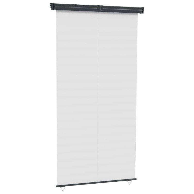 vidaXL Bočná markíza na balkón 145x250 cm, krémová