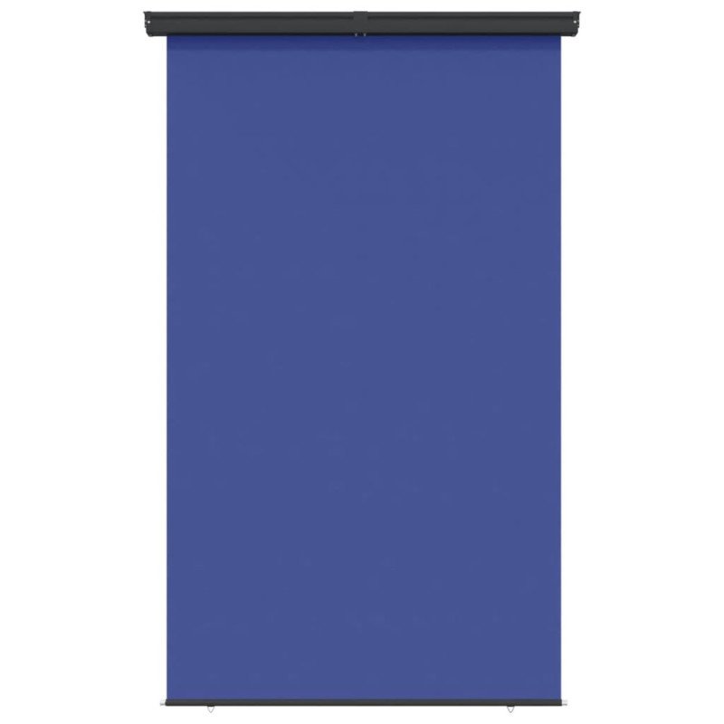 vidaXL Bočná markíza na balkón 170x250 cm modrá