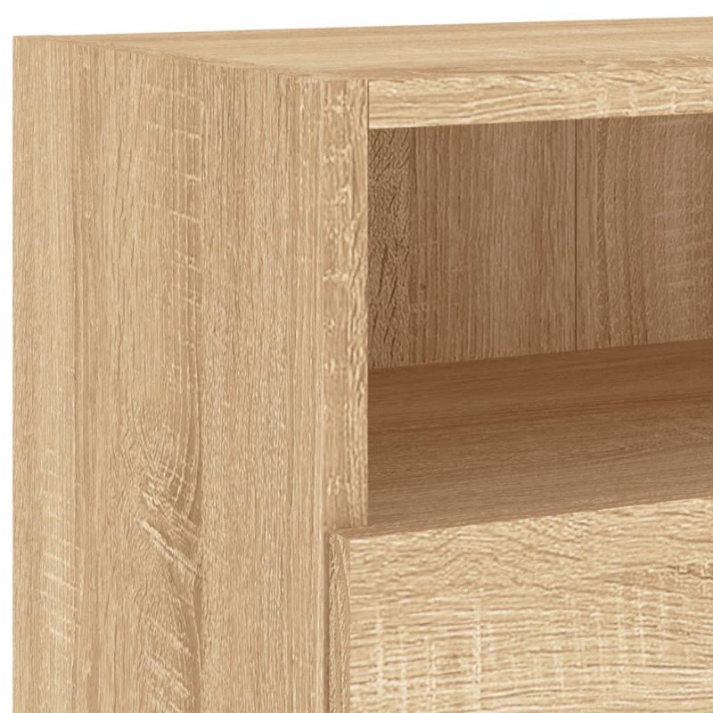 vidaXL TV nástenná skrinka dub sonoma 100x30x30 cm kompozitné drevo
