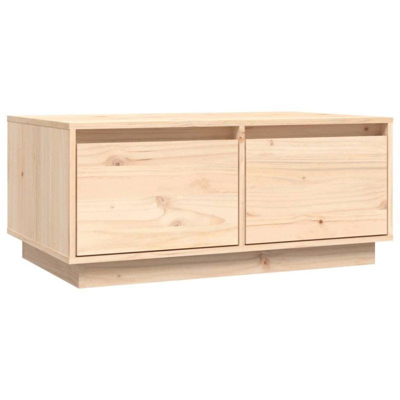 vidaXL Konferenčný stolík 80x50x35 cm borovicový masív