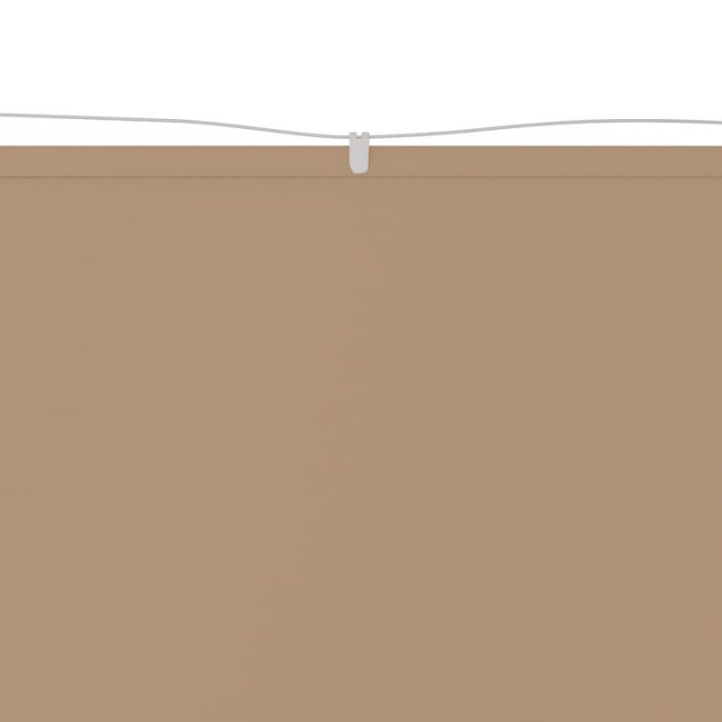 vidaXL Vertikálna markíza sivohnedá 60x270 cm oxfordská látka