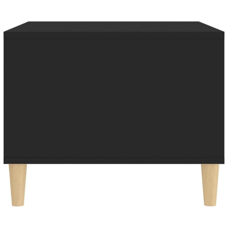 vidaXL Konferenčný stolík čierny 60x50x40 cm spracované drevo