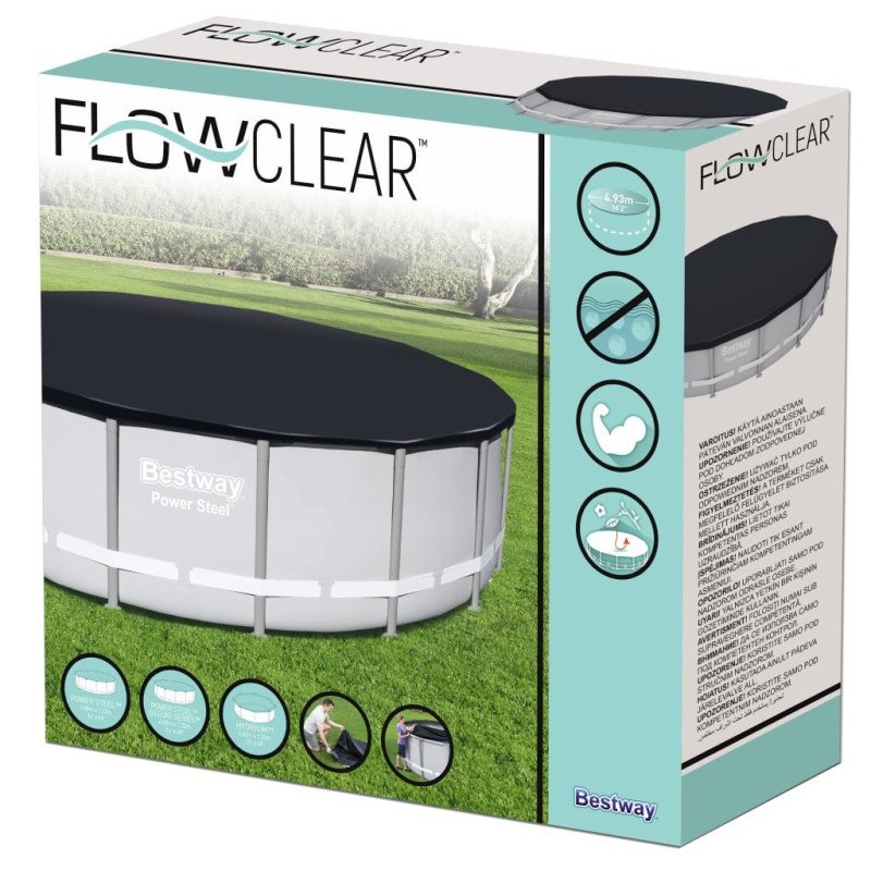Bestway Bazénová plachta Flowclear 488 cm