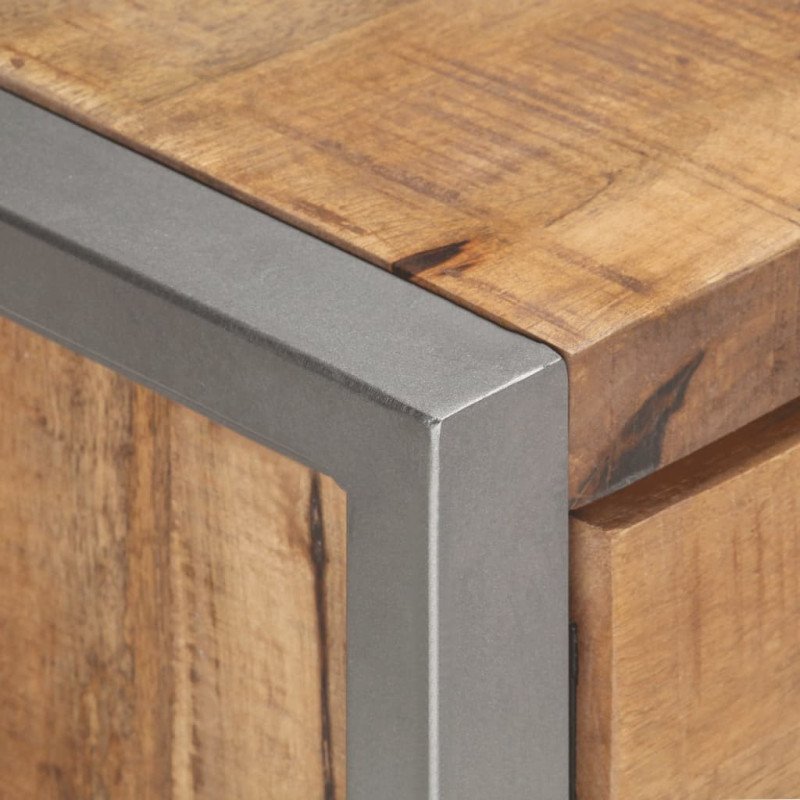 vidaXL TV skrinka 120x30x40 cm surové mangovníkové drevo vidaXL TV skrinka 120x30x40 cm surové mangovníkové drevo