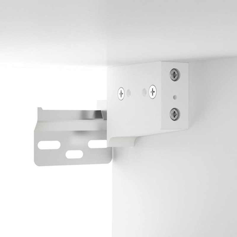 vidaXL TV stolíky 2 ks biele 80x30x30 cm spracované drevo