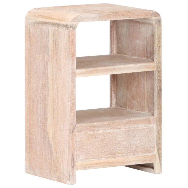 vidaXL Nočný stolík 40x30x60cm masívne akáciové drevo