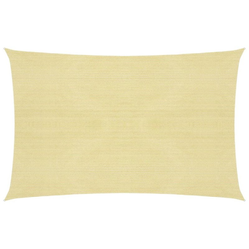 vidaXL Tieniaca plachta 160 g/m², béžová 2,5x3 m, HDPE