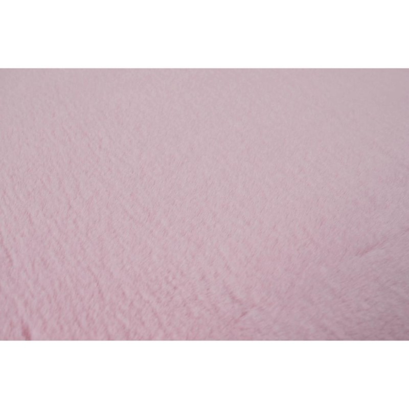 Kondela Umelá kožušina, ružová, 60x90, RABIT TYP 5