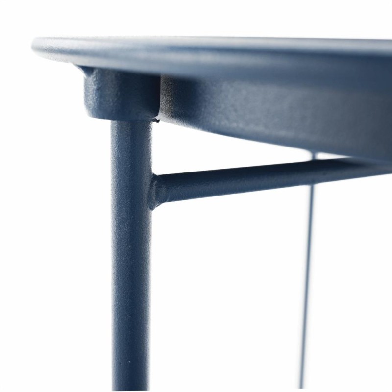 Kondela Príručný stolík s odnímateľnou táckou, tmavomodrá, RENDER