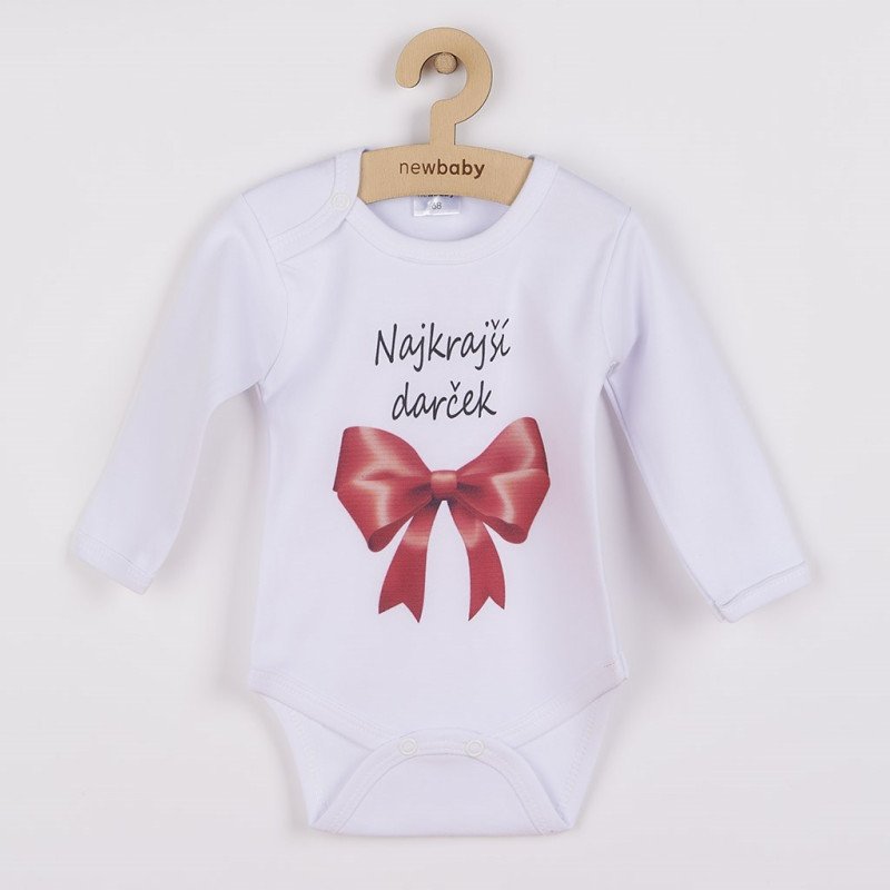 Body s potlačou New Baby Najkrajší darček