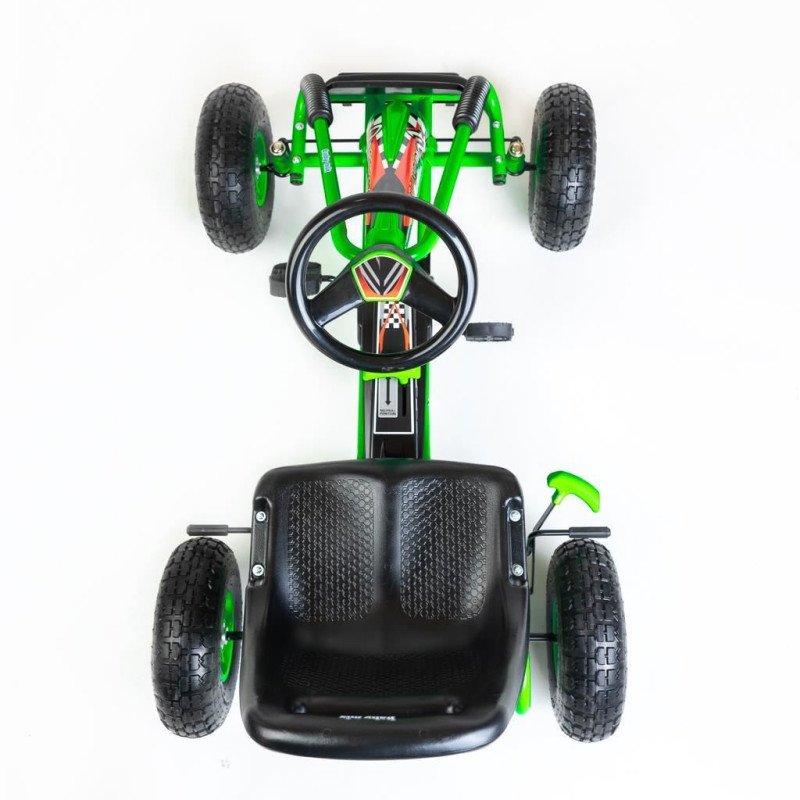 Detská šliapacia motokára Go-kart Baby Mix Razor zelená