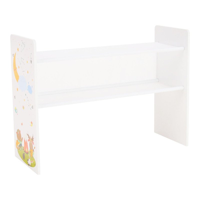 Kondela Organizér/regál na hračky, viacfarebná/vzor, DARLING TYP 2