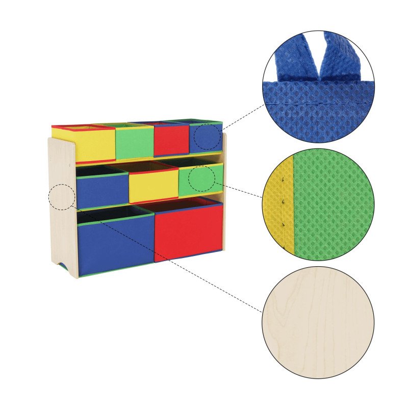 Kondela Organizér na hračky, viacfarebná, NORDEN