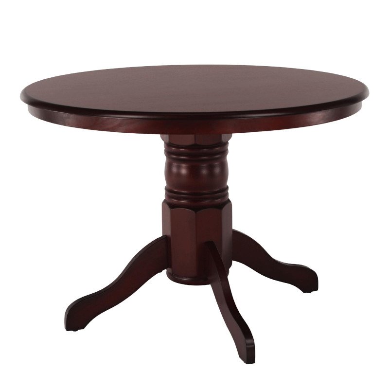 Kondela Jedálenský stôl, okrúhly, gaštan, priemer 106 cm, TABLOS
