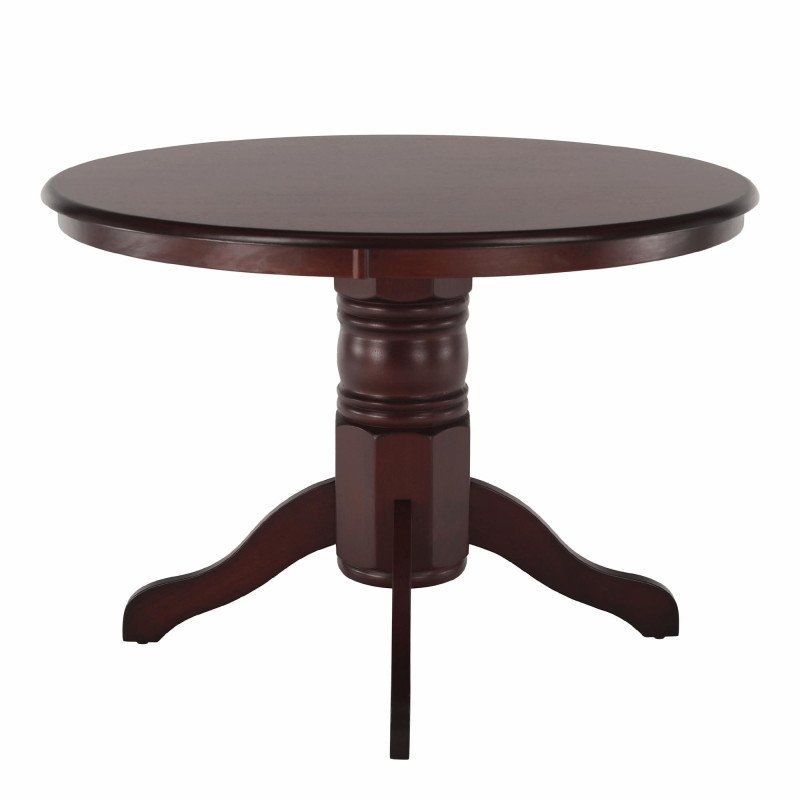 Kondela Jedálenský stôl, okrúhly, gaštan, priemer 106 cm, TABLOS