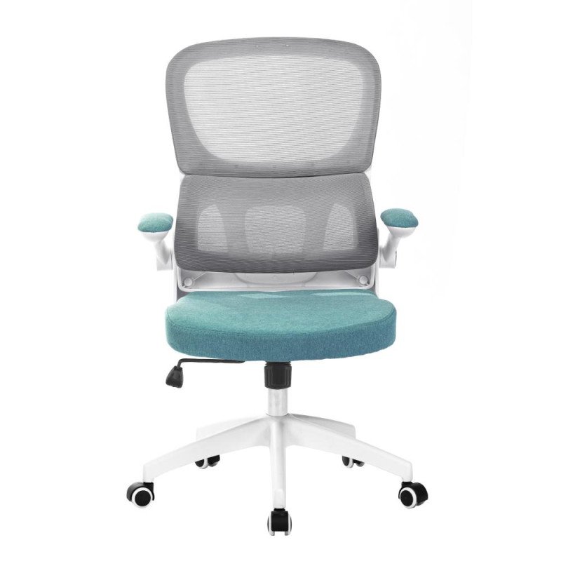 Kondela Kancelárske kreslo, hnedá/neomint/biela, RAMIRO