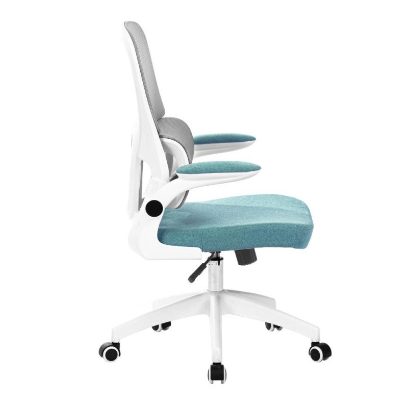 Kondela Kancelárske kreslo, hnedá/neomint/biela, RAMIRO